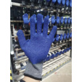 10G 2 Yarn Polycotton Latex Dipped String Knit Work Gloves for Construction